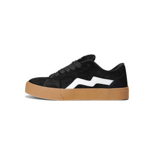 BXGY Slip Resistant Abrasion Resistant Low top Classic Stylish Skateboarding Shoes Unisex Black Brown White