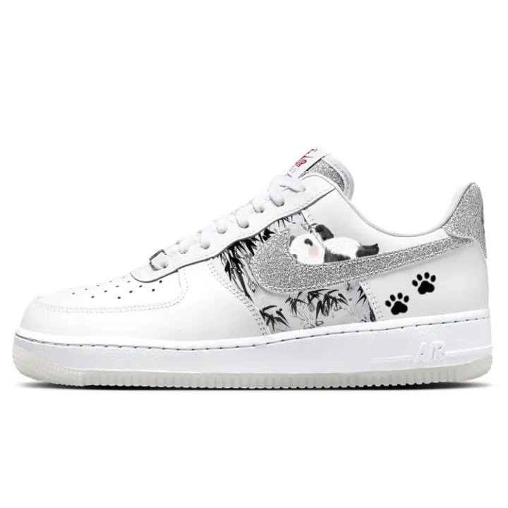 Nike Nike Air Force 1 Fashion Slip Resistant Low top Skateboard Shoes Unisex White