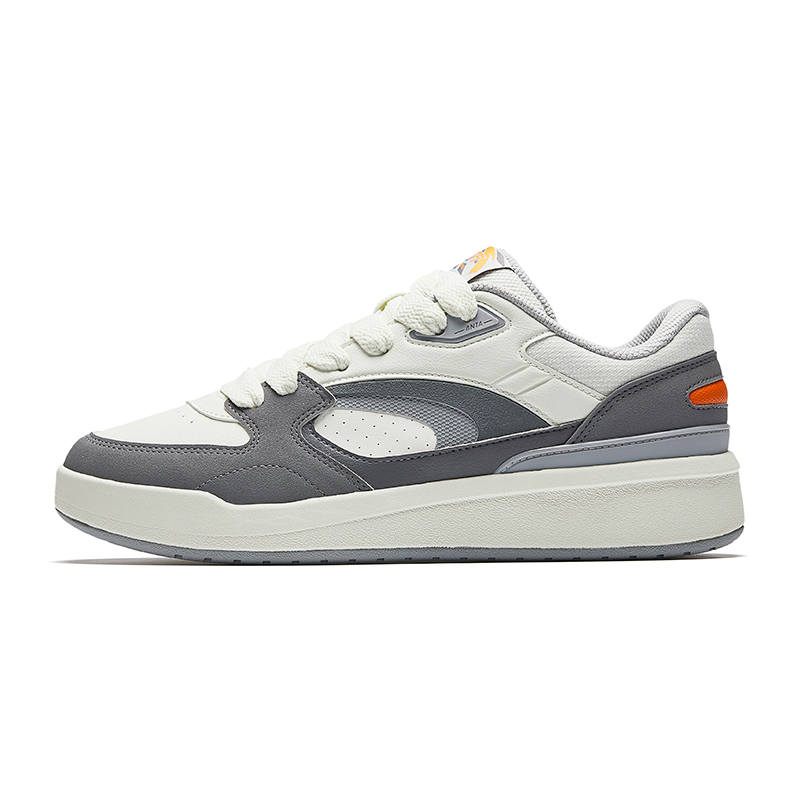 Anta 4 Carat Synthetic Leather, Textile Classic And Versatile Abrasion Resistant Low top Skateboard Shoes Men's
