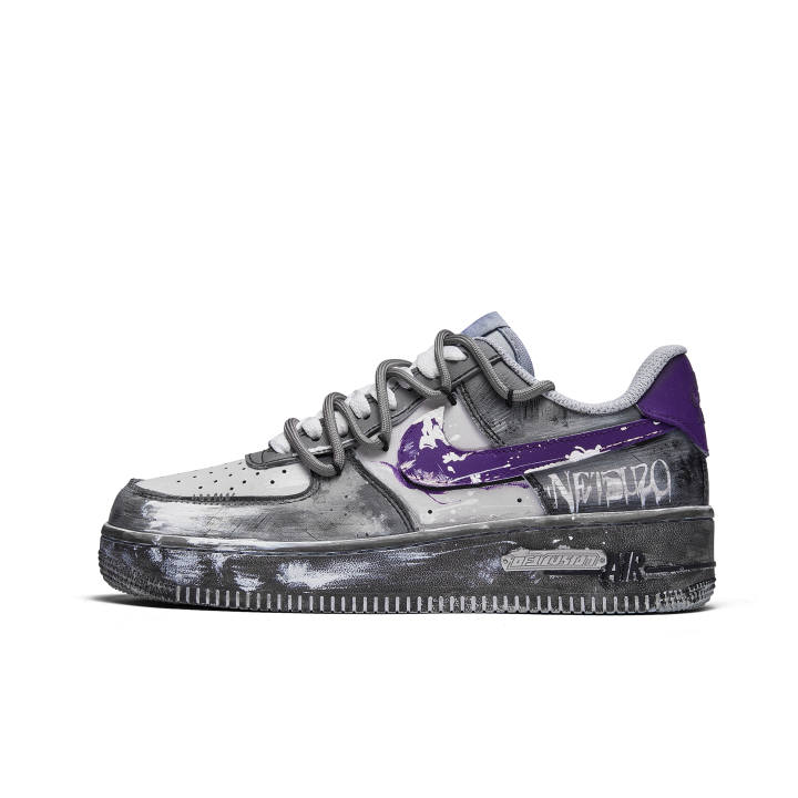 Nike Nike Air Force 1 Dark Night Myst Purple Abrasion Resistant, Lightweight, Balanced