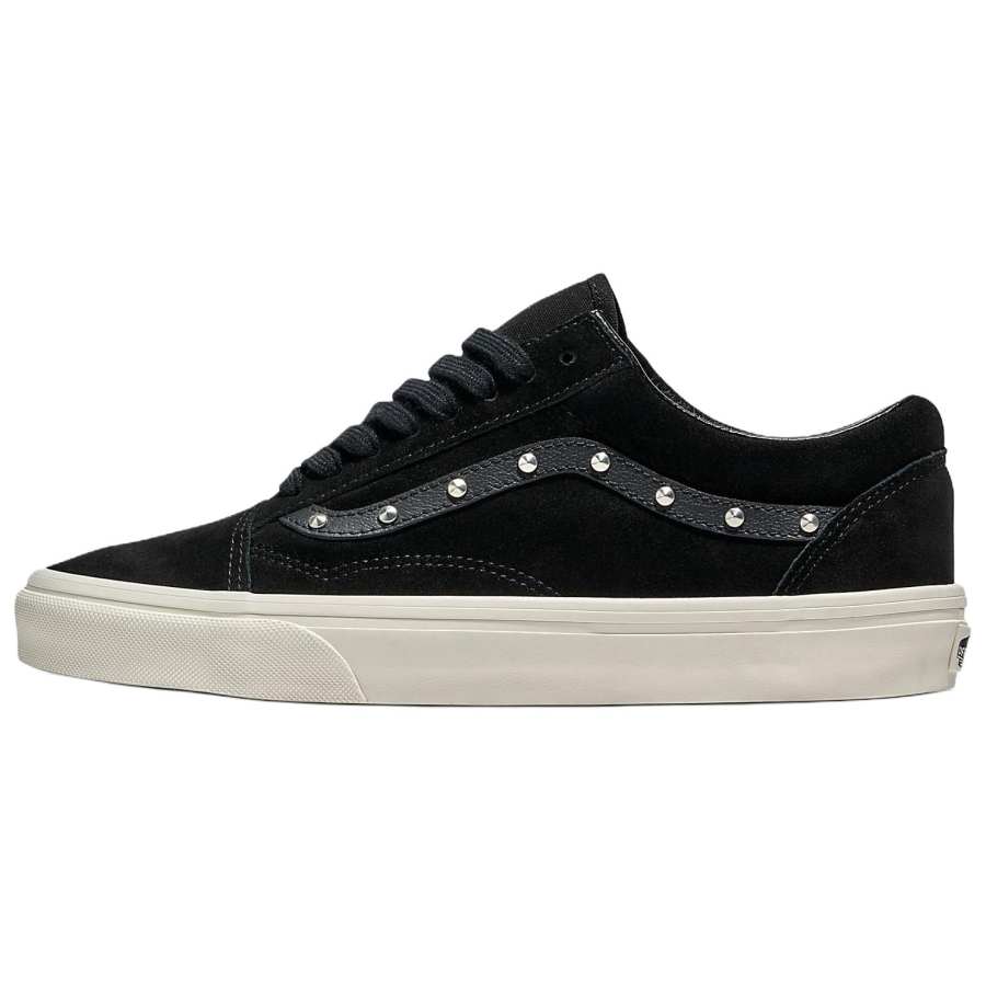 Vans Old Skool Canvas, Suede Low top Skateboard Shoes Unisex Black