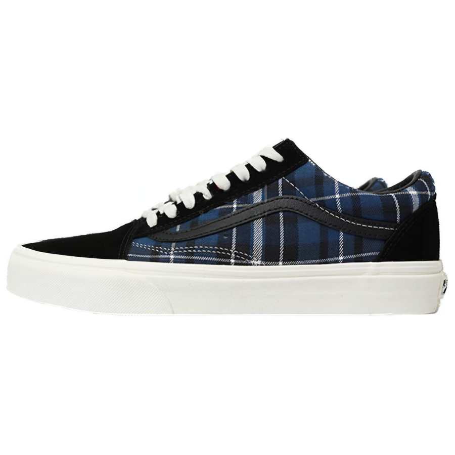 Vans Vans Old Skool Low top Skateboard Shoes Unisex Black Blue