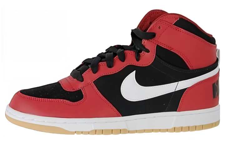 Nike Nike High Varsity Coverage Slip Resistant Cushioning High top Skateboard Shoes Unisex Red