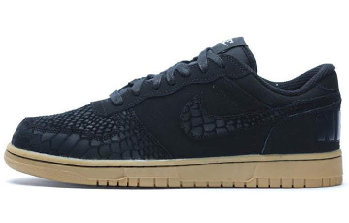 Nike Nike Big Nike Low Lux 'Black Snakeskin Gum'