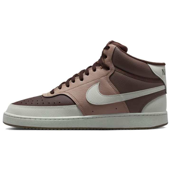 Nike Nike Court Vision Mid top Skateboard Shoes Men's Baroque Brown