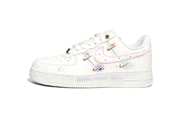 Nike Nike Air Force 1 Abrasion Resistant Low top Skateboard Shoes Women's White