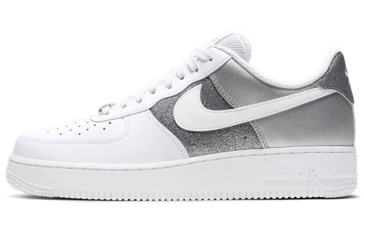 Nike Nike Air Force 1 Low 07 White Metallic Silver Women's