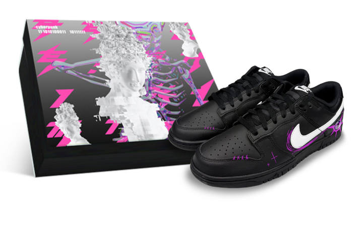 Nike Nike Dunk Low top Skateboard Shoes Men's Black