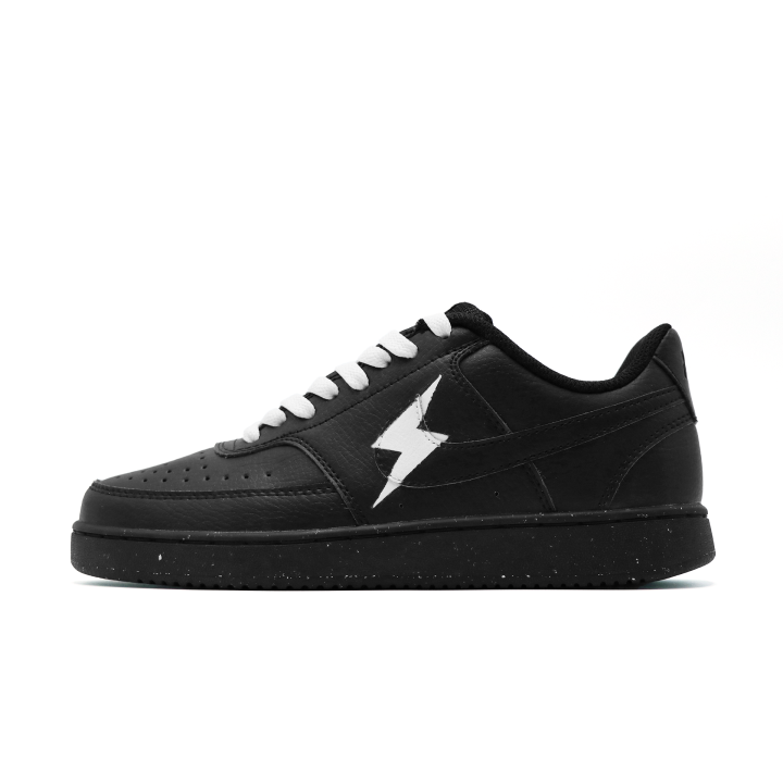 Nike Nike Court Vision Low White Horse Gap Artificial Leather Comfortable Low top Skateboard Shoes Unisex Black