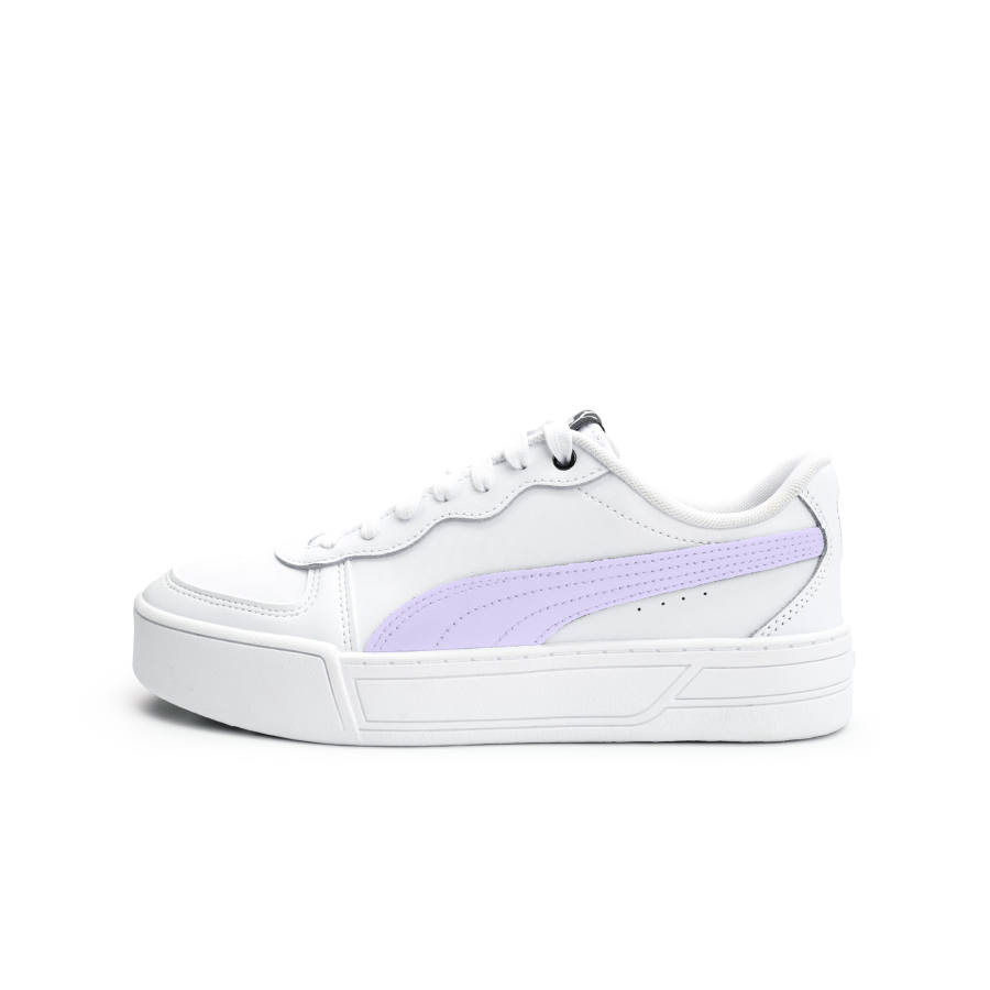 PUMA Skye Octopus Party, Glamor Purple Slip Resistant Low top Skateboard Shoes Women's Purple