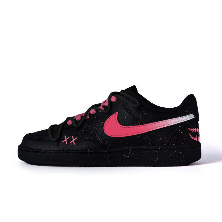 Nike Nike Wear resistant And Lightweight Low top Skateboard Shoes Unisex Black