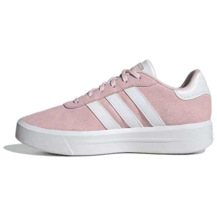 Adidas Adidas Court Cushioning Abrasion Resistant Cushioning, Wear Resistant Low top Skateboard Shoes Women's Pink White
