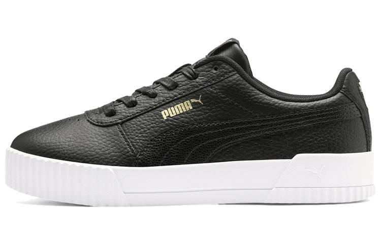 PUMA Carina Lux Black/White Low Sneakers Women's
