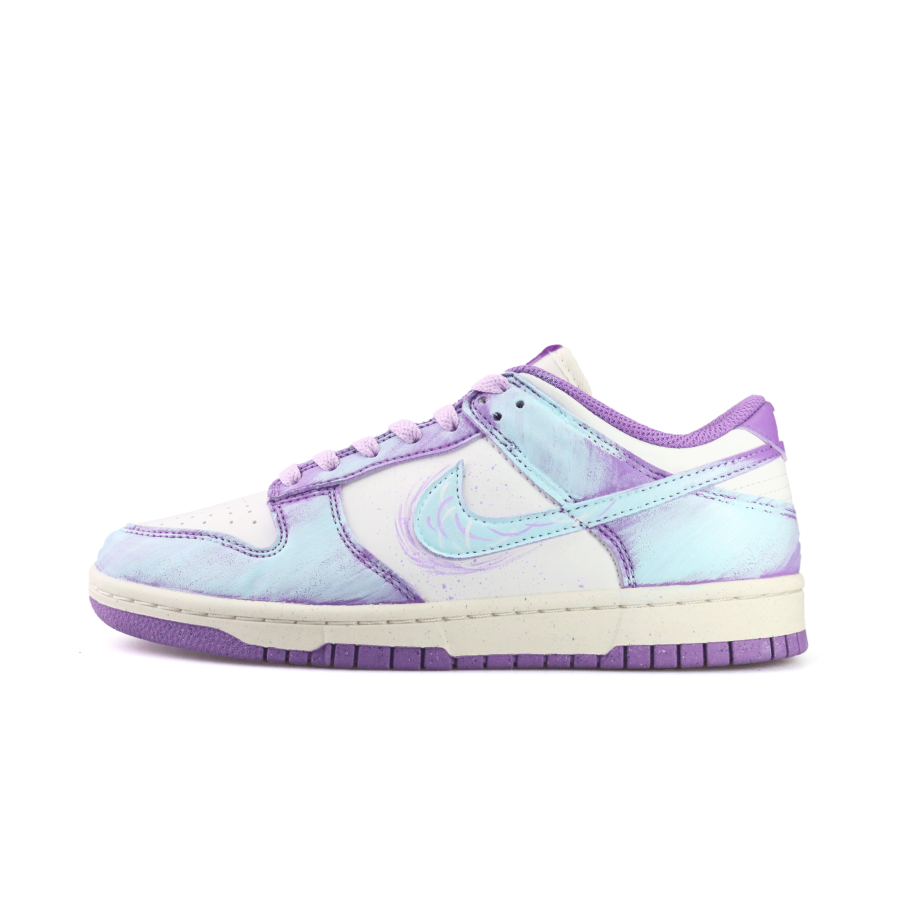 Nike Nike Dunk Lavender, Blue Cat Artifacts Abrasion Resistant Slip Resistant Low top Skateboard Shoes Unisex Blue Purple