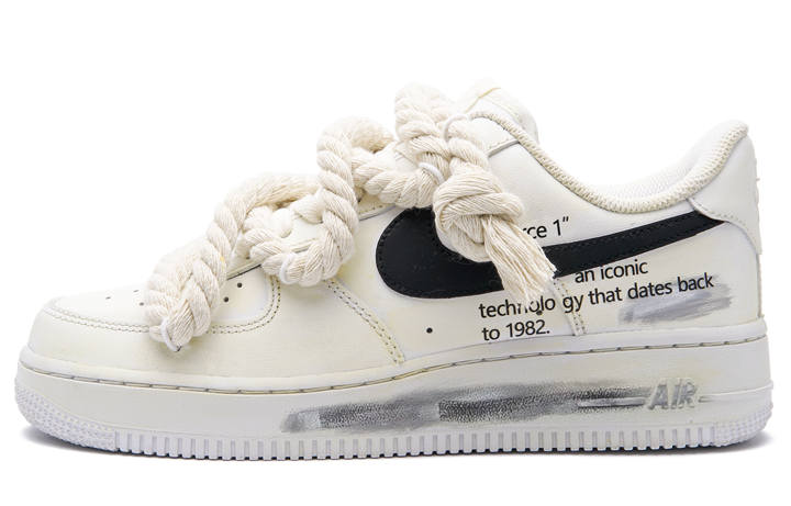 Nike Nike Air Force 1 Winter Sunshine Low top Skateboard Shoes Women's Warm White