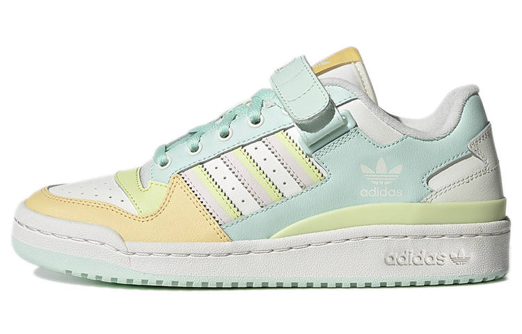 Adidas Originals Adidas Forum Low Premium White Blue Yellow Women's