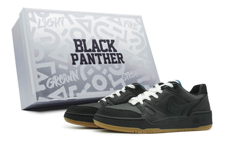 Nike Nike Full Force Low top Skateboard Shoes Men's Black