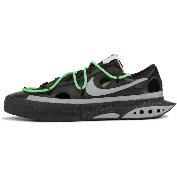 Nike OFF WHITE x Nike Blazer 77 Skateboard Shoes Unisex Black