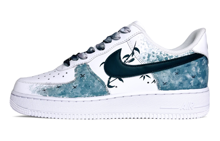 Nike Nike Air Force 1 Low top Skateboard Shoes Men's Jasper White