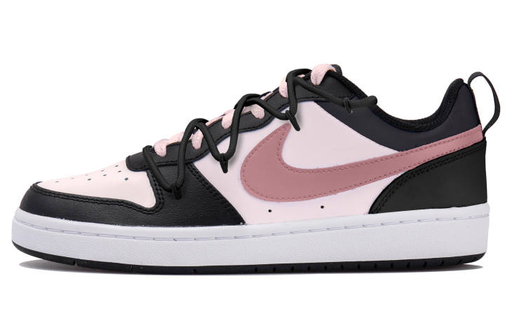 Nike Nike Court Borough Low top Skateboard Shoes GS White Pink Black