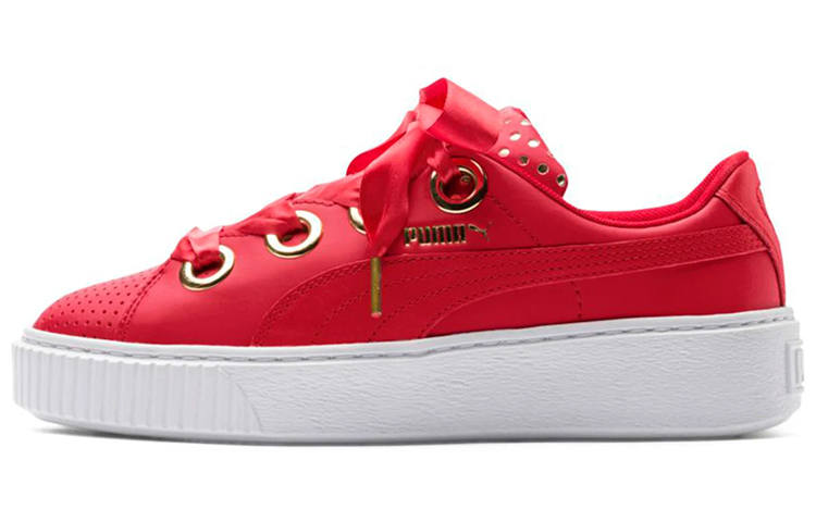 PUMA PUMA Platform Kiss Ath Lux Red Women's