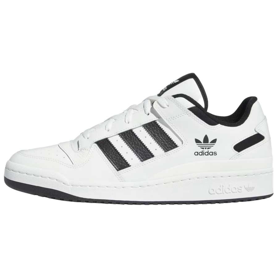 Adidas Originals FORUM Low Cl Comfortable Low top Skateboard Shoes Unisex White Black
