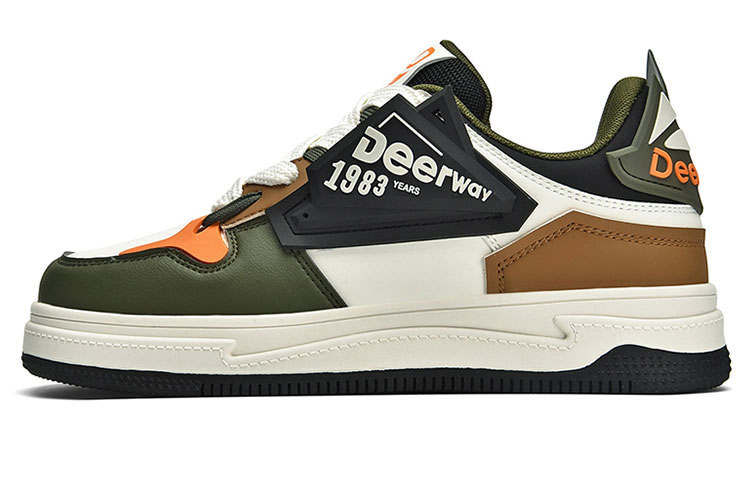 DEERWAY Low top Skateboard Shoes Unisex Green
