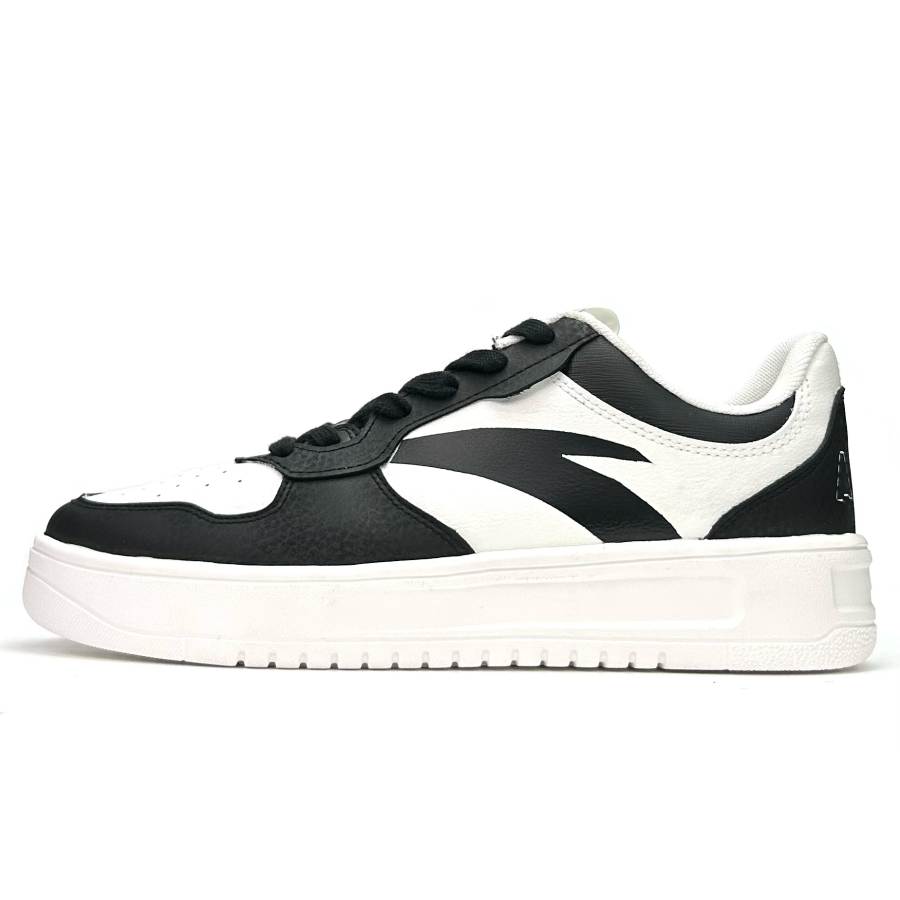 Anta Easy Casual Black White Air Force 1 Spring Summer Shiro Shoes For Spring Outing And Everyday Commute