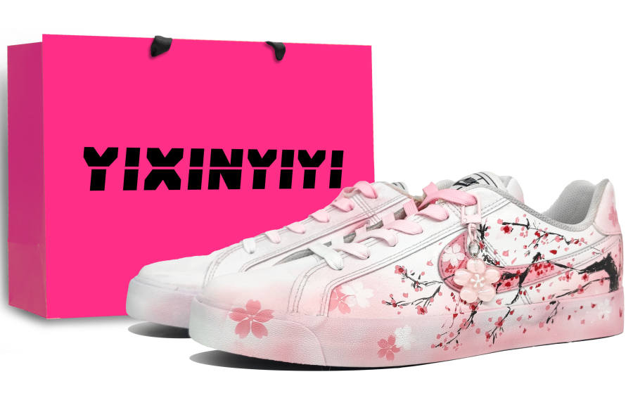 Nike Nike Court Royale AC Abrasion Resistant Lightweight Low top Skateboard Shoes Unisex Cherry Blossom Pink