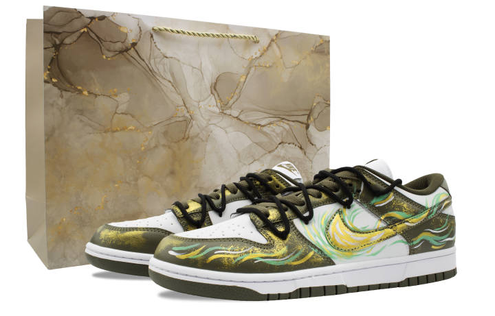 Nike Nike Dunk Fairy Spirit Abrasion Resistant Low top Skateboard Shoes Unisex