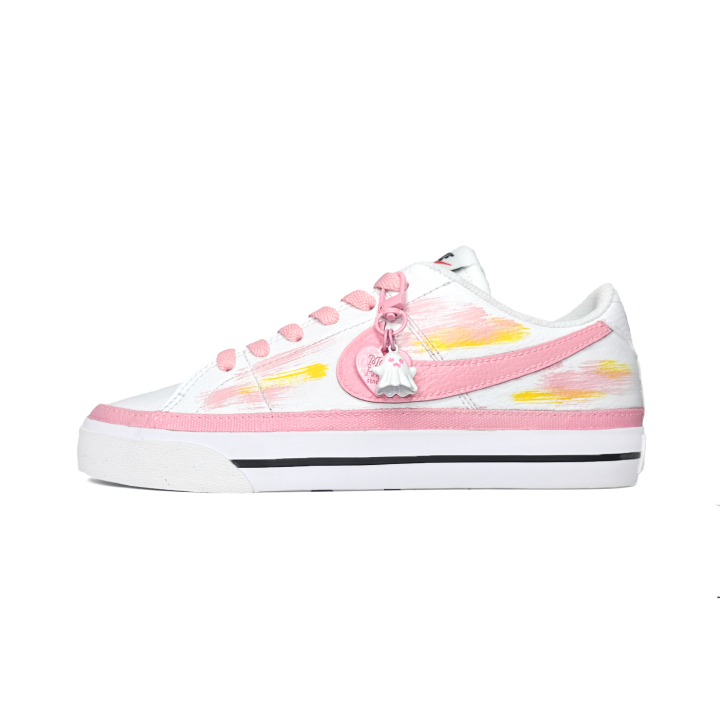 Nike Nike Court Legacy Hand Drawn Graffiti, Street American, Dopamine Dressing Abrasion Resistant Abrasion Resistant Low top