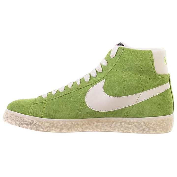 Nike Nike Blazer Mid Slip Resistant Abrasion Resistant Mid top Skateboard Shoes Men's Green