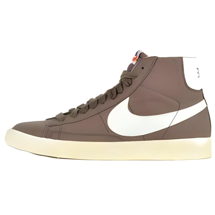 Nike Nike Blazer Mid Slip Resistant Abrasion Resistant Mid top Skateboard Shoes Men's Brown