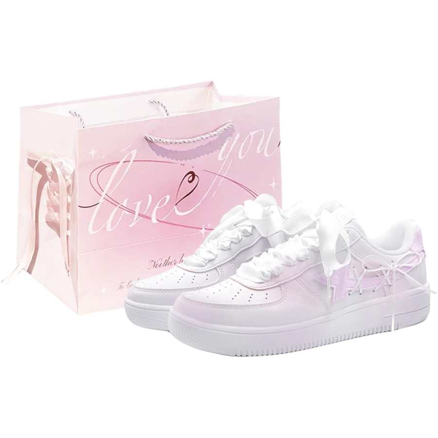 XTEP Air Force 1 Cushioning, Wear Resistant Cushioning Abrasion Resistant Low top Skateboard Shoes Women's Purple