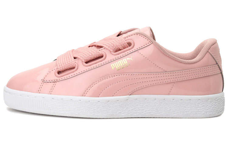 PUMA Basket Heart Patent 'Peach Beige' Women's