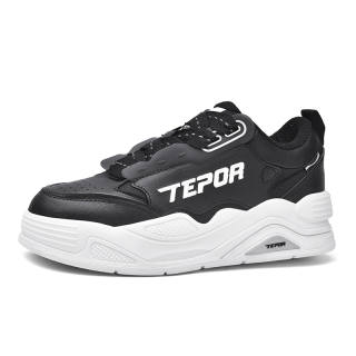 TEPOR Slip Resistant Abrasion Resistant Slip Resistant Abrasion Resistant Low top Skateboard Shoes Unisex