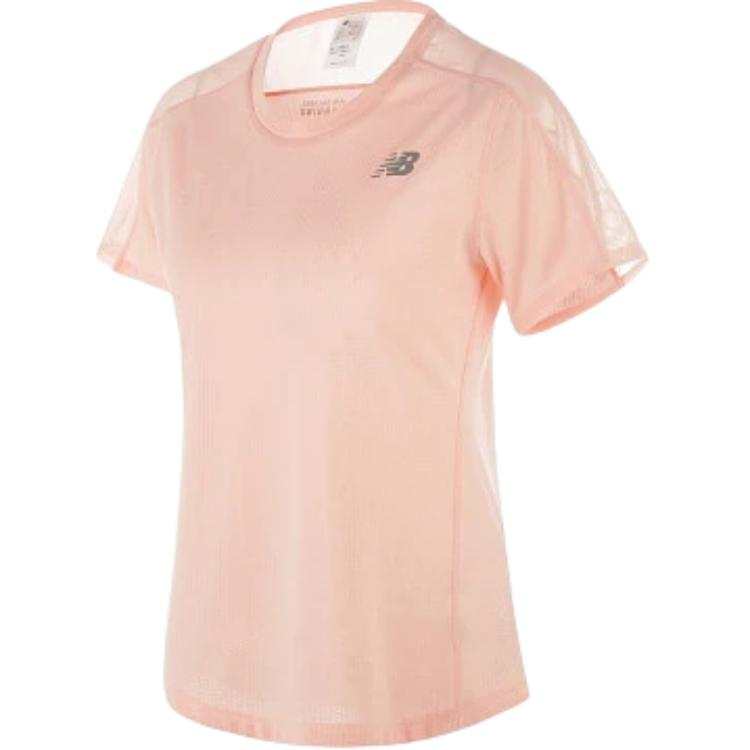 New Balance New Balance T Shirts Women's Pink Crew Neck