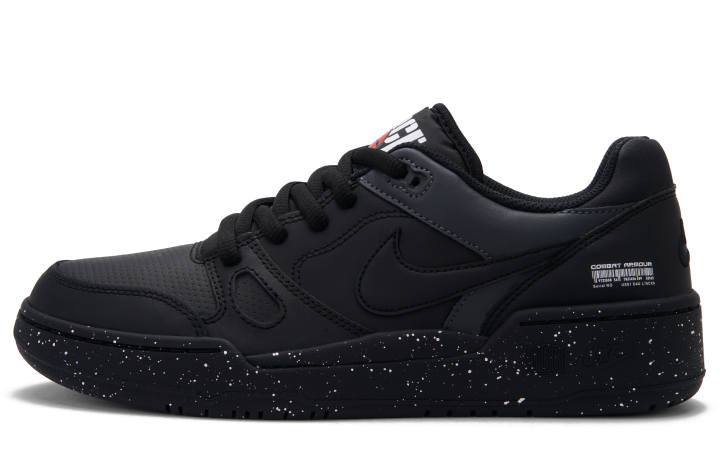 Nike Nike Full Force Abrasion Resistant Low top Skateboard Shoes Men's Black
