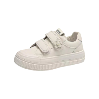 NX DOUGHNUT Slip Resistant Abrasion Resistant Low top Skateboard Shoes Women's Ecru