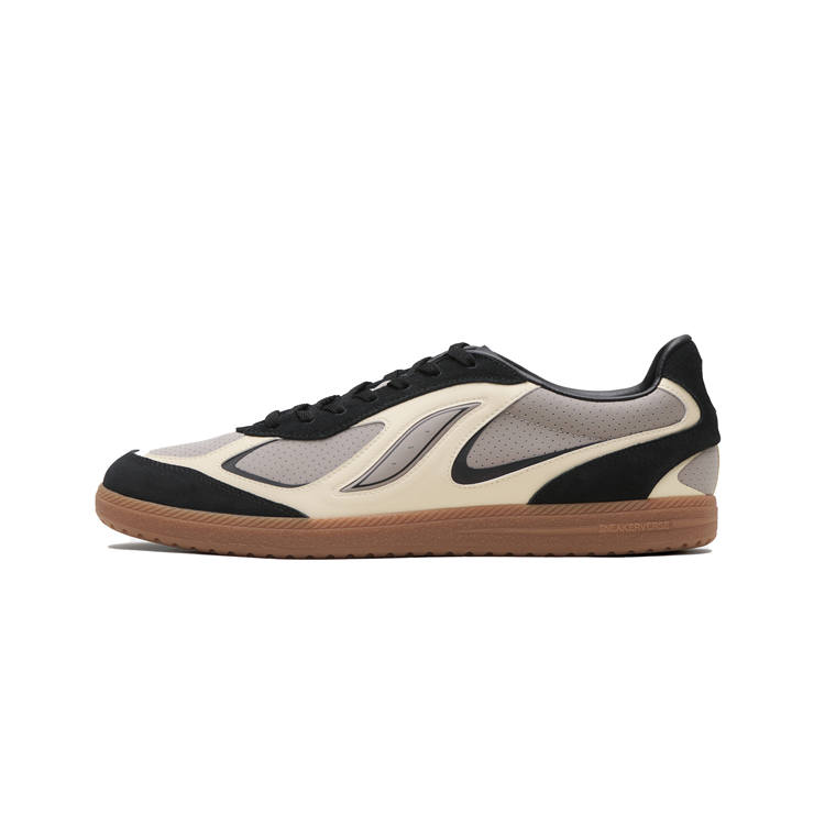 ANTA SNEAKERVERSE Slip Resistant Cushioning Low top Skateboard Shoes Men's Gray White Black