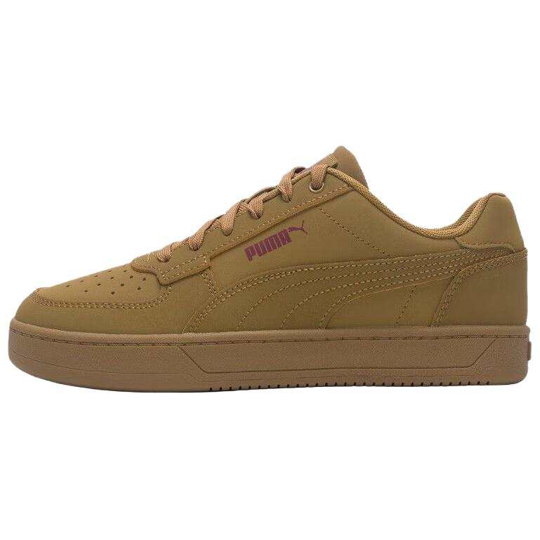 PUMA Caven 2.0 Cushioning Abrasion Resistant Low top Skateboard Shoes Unisex Brown