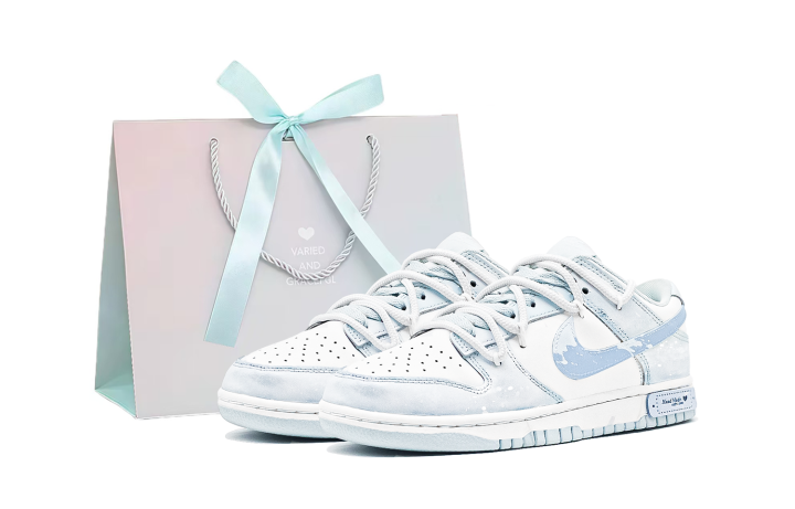 Nike Nike Dunk 'Glacier Blue' Abrasion Resistant Breathable Abrasion Resistant Breathable Low top Skateboard Shoes Unisex