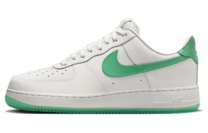 Nike Nike Air Force 1 Low '07 Patent Platinum Tint Stadium Green