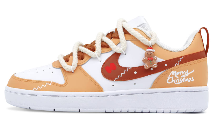 Nike Nike Court Borough Skateboard Shoes Women's Low Top Brown/Dark Brown