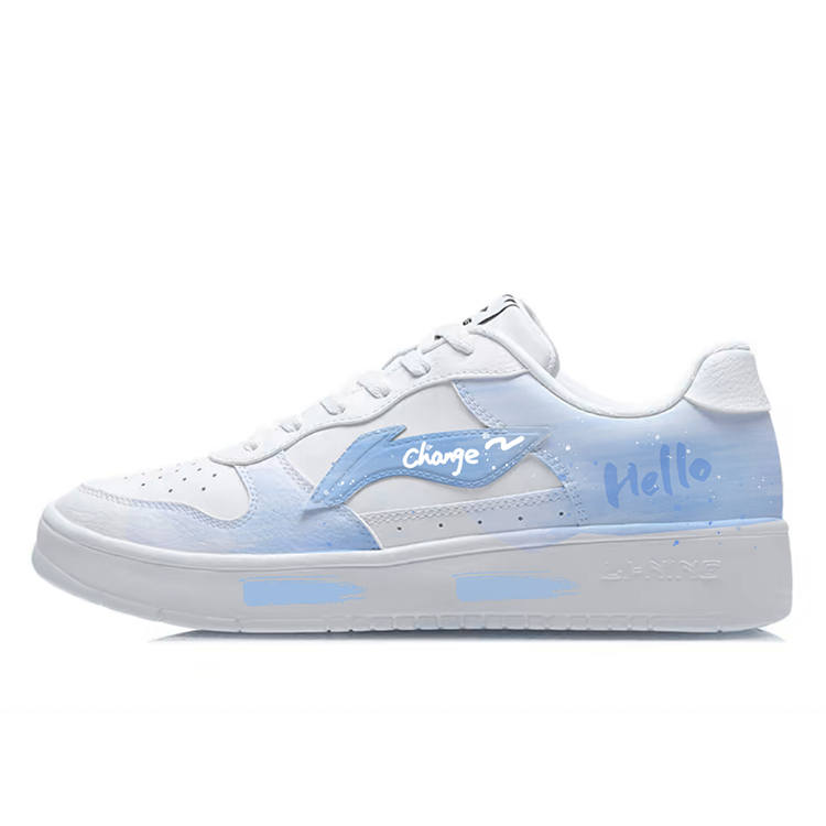 Li-Ning Li Ning Floating Boat Synthetic Leather Coverage Cushioning Low top Skateboard Shoes Men's