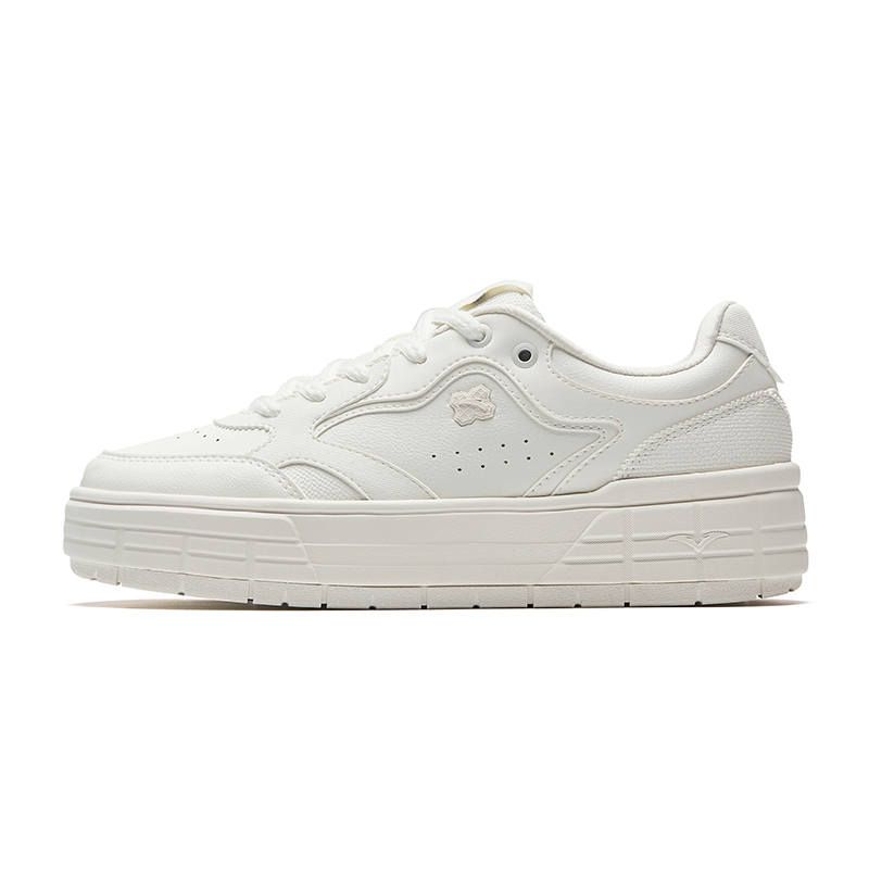 Anta Bright Moon Synthetic Leather Low top Skateboard Shoes Women's