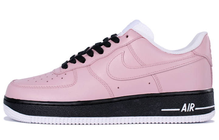 Nike Nike Air Force 1 Love Confession Balloon BLL Slip Resistant Low top Skateboard Shoes Men's Black Pink White
