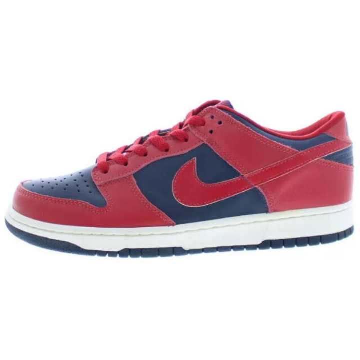 Nike Nike Dunk Slip Resistant Abrasion Resistant Slip Resistant Abrasion Resistant Low top Skateboard Shoes Men's Red Blue