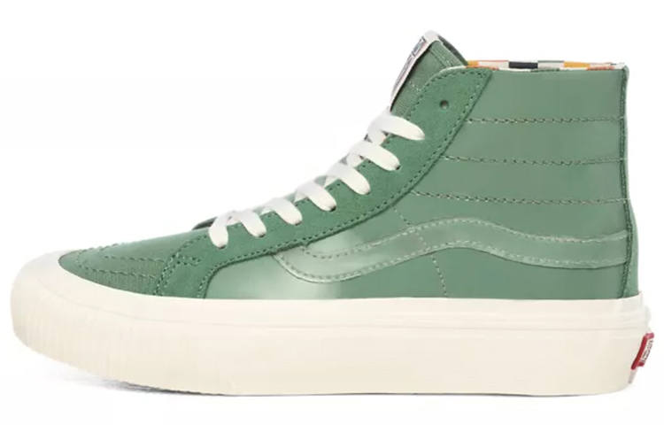 Vans Sk8 Karina Rozunko x Sk8 Vans-Hi Decon Sf 'Patent Hedge Green' Women's