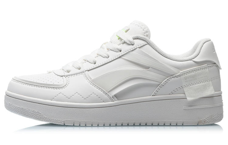 Li-Ning Li Ning Slip Resistant Abrasion Resistant Low top Skateboard Shoes Women's White
